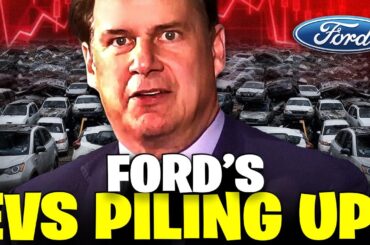 Ford Can't Sell EVs Anymore! CEO Panics!