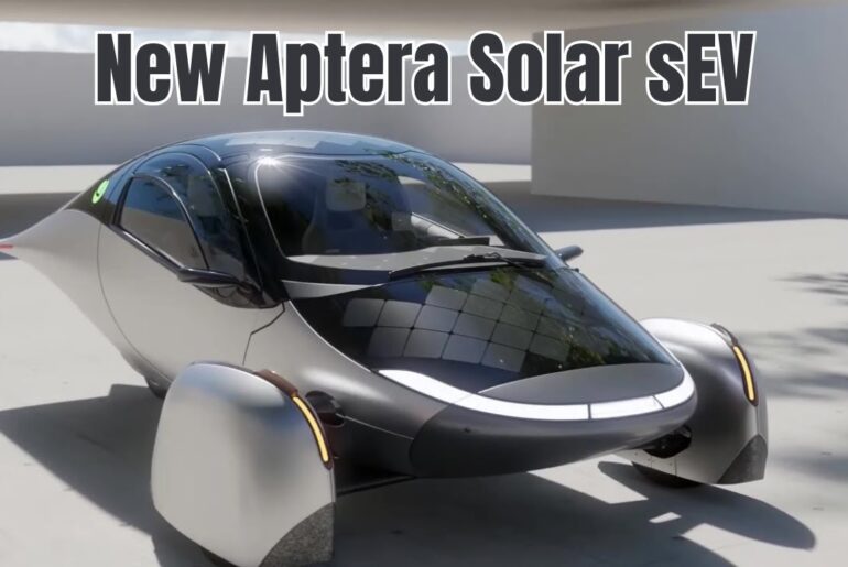 Aptera is the Most Efficient Solar Electric Vehicle | New Aptera Solar sEV