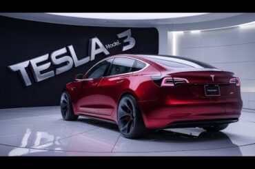 2025 Tesla Model 3 Facelift: Unveiling the Future of Electric Cars!