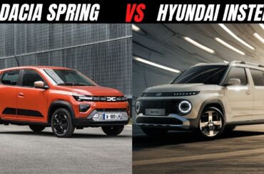 2024 Dacia Spring vs Hyundai INSTER: Budget Electric Car Showdown!