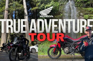 Honda's True Adventure Tour: Ft. the Honda Transalp & Africa Twin