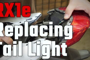 Remove and Replace the Taillight on the RX1E Electric Motorcycle