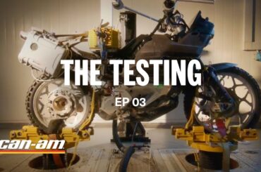 The Testing | Can-Am Motorcycles