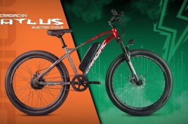 Cradiac Atlus Electric Cycle | E Bike Spec Video | Best E-Bikes in India