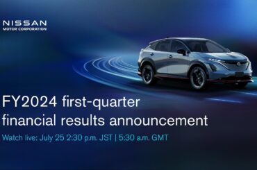 Live: Nissan FY2024 first-quarter financial results announcement