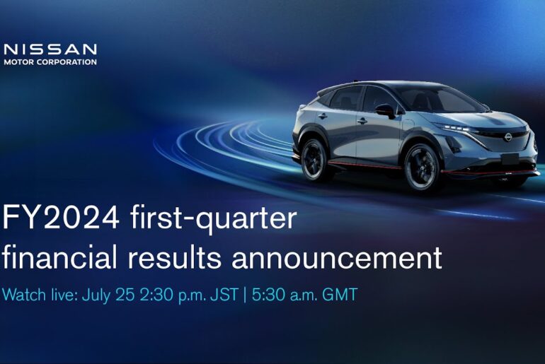 Live: Nissan FY2024 first-quarter financial results announcement