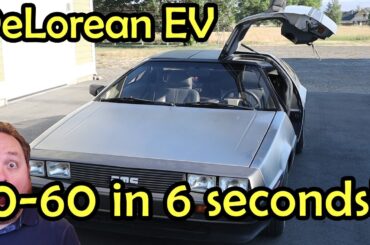 DeLorean EV Conversion - Driving again!