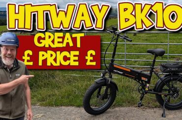 HITWAY BK10 Folding Fat Ebike Review - A lot of bike  Ebike at a great price