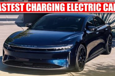 Top 10 Fastest Charging Electric Cars in the World 2024