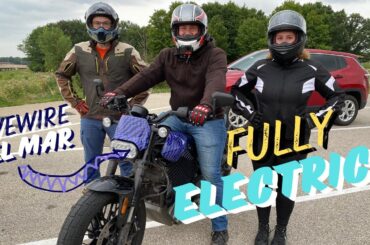 Riding an Electric Motorcycle for the First Time! Livewire Del Mar