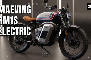 2025 New Maeving RM1S Electric Motorcycle Review