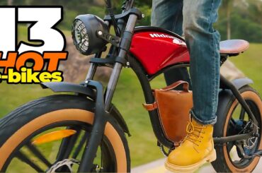 13 Hottest E-Bikes You Can BUY RIGHT NOW! -pt. 2