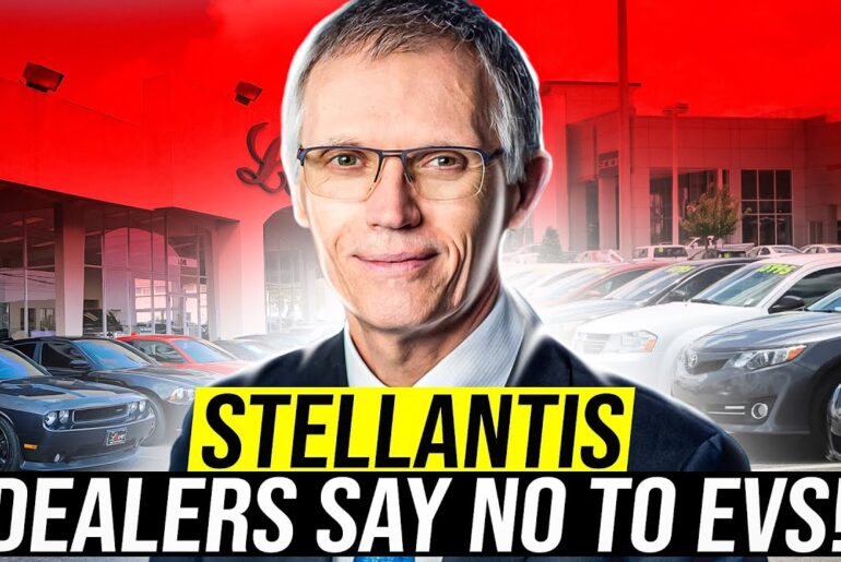 Stellantis Dealers Don't Want To SELL ANYMORE EVs! They Rather FULL GAS Vehicle Lots!