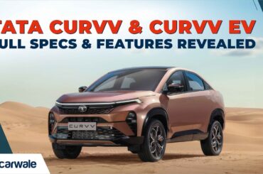 Tata Curvv & Curvv EV | Engine & Gearbox Details, Features, EV Range & Expected Prices