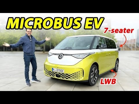 VW ID Buzz LWB driving REVIEW - suitable 7-seater EV for the family? | Autogefühl