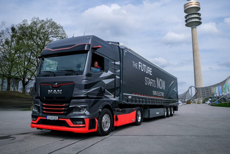 Germany launches electric truck charging network