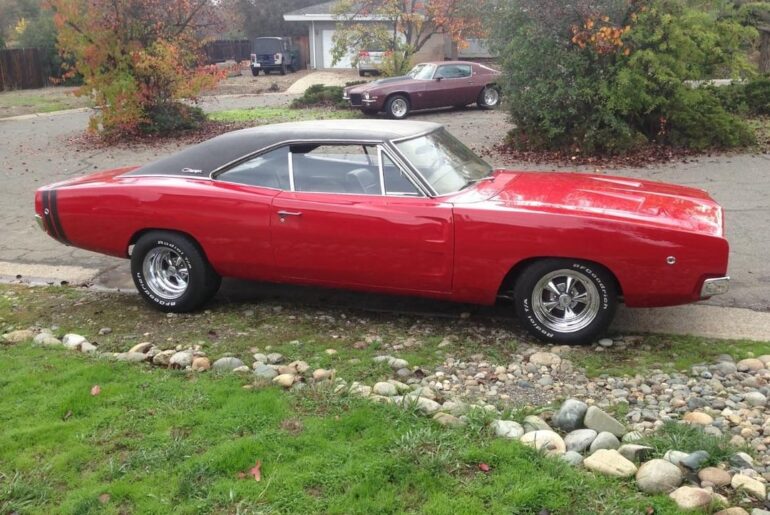 My 68 charger I bought for 800$ in 2003 and my first car