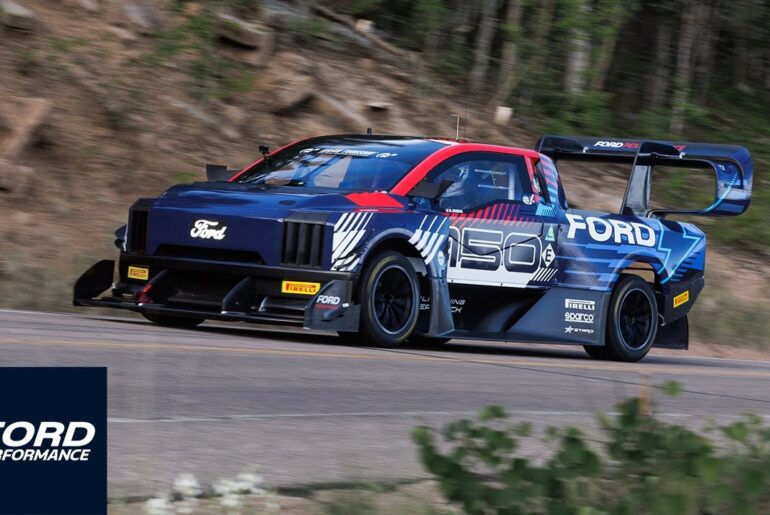 F-150 Lightning SuperTruck Takes on Pikes Peak | Ford Performance