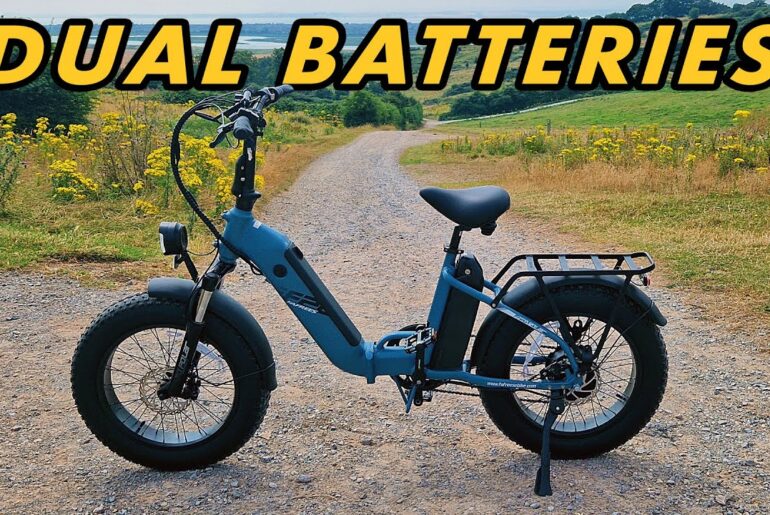 Finally! ...A Long-Range Dual Battery, Folding E-Bike! :Fafrees FF20 Polar