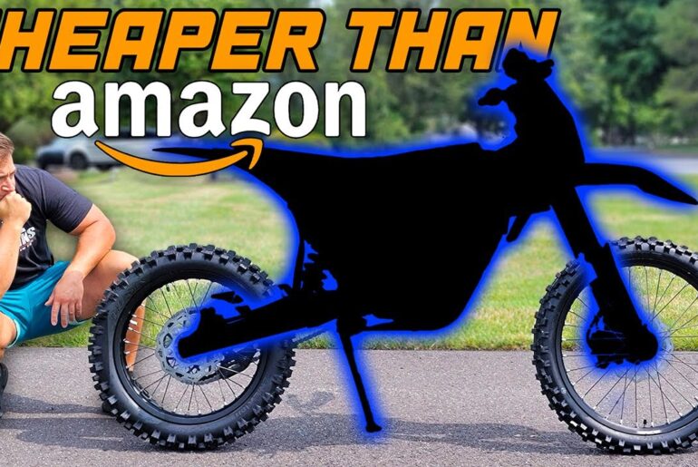 This Name Brand Electric Dirt Bike was Less Than Amazon’s Cheapest! And is ROCKS!