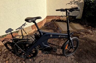 DYU T1 Ultra Light Magnesium Alloy Folding Electric Bike 20"