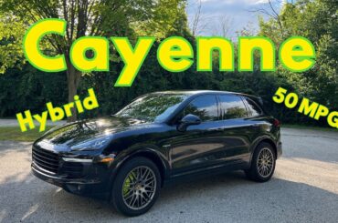 Porsche Cayenne S E Hybrid - Why plug in hybrid is the way to go - POV Drive and Review