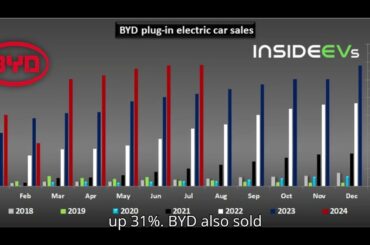 BYD Global Plug In Car Sales Hit Another Record In July 2024