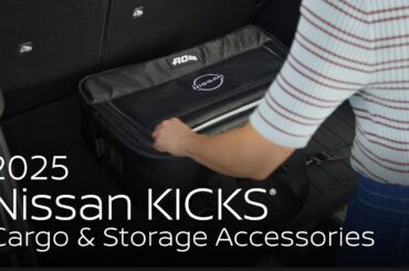 All-New 2025 Nissan Kicks® SUV | Cargo & Storage Accessories