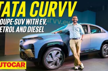 Tata Curvv - SUV Coupe is here to take on the Creta | First Look | Autocar India