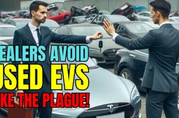 The Dark Truth About Used EVs: Why Dealers Won't Touch Them! Electric Vehicles & Desperate Dealers