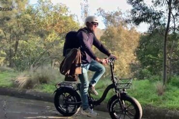 The best fat wheel folding bike Kristal Y20 | best electric bike 2024 | eozzie australia