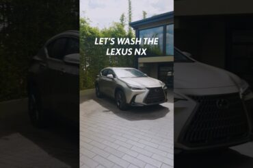 The future is only as clear as your windshield. The washed and future-ready #LexusNX.