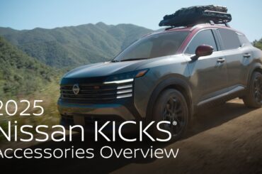 All-New 2025 Nissan Kicks® SUV | Accessories Overview