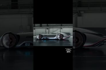 Unveiling the Future of Electric Mobility The Mercedes-Benz Vision EQ Silver Arrow #ytshorts