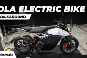 Ola Roadster Electric Motorcycle Walkaround | Price, Range, Features & More | BikeWale