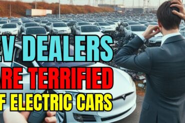 The Shocking Truth: Why Dealers Are Abandoning EVs! Electric Vehicles Accumulating At Dealer Lots!