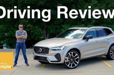 2025 Volvo XC60 Recharge Driving Review | Excellent Luxury Plug In Hybrid!