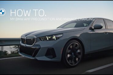 How To Precondition and Manage Charging | BMW How-To