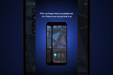 Never forget where you parked again (Tesla App → Location)