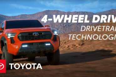 Toyota's 4WD Systems & Drivetrain Technologies Explained | Toyota