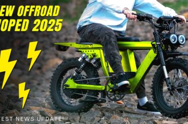 Top 7 New Offroad Mopeds for 2025: Quick Guide for e-Bike Buyers