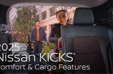 All-New 2025 Nissan Kicks® SUV | Comfort & Cargo Features