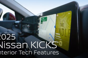 All-New 2025 Nissan Kicks® SUV | Interior Tech Features