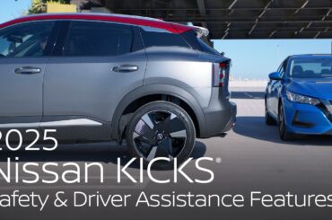 All-New 2025 Nissan Kicks® SUV | Safety & Driver Assistance Features