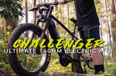 In Focus - CHALLENGER MKII Electric Bike - Ultimate 140Nm Mid Drive Fat Tyre Electric Mountain Bike