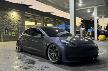 Bagged Tesla Model 3