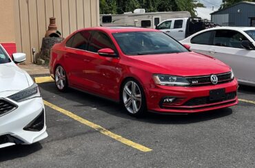 Wow a Jetta on coils (how original)