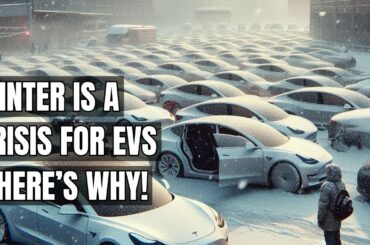 Winter Nightmare: How Freezing Temps Left Hundreds of EVs Stranded and Dead! Electric Car Vs Weather