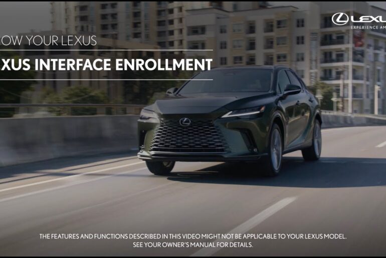 Know Your Lexus | Lexus Interface Enrollment