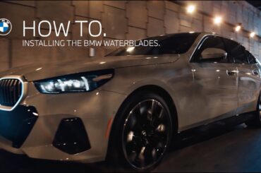 How To Install BMW WaterBlades | BMW How-To